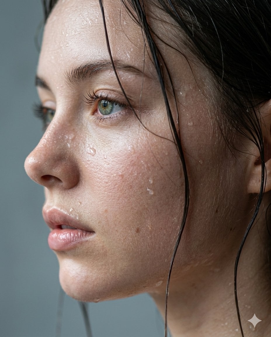 Cinematic Skincare Campaign Portrait preview