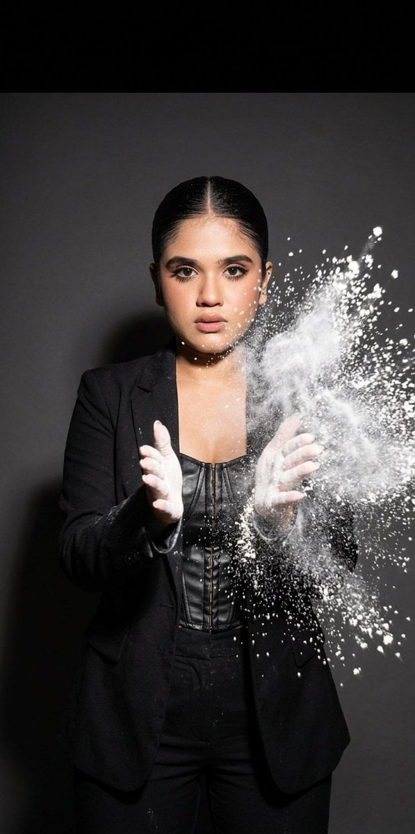 Flour Explosion Action Photography preview