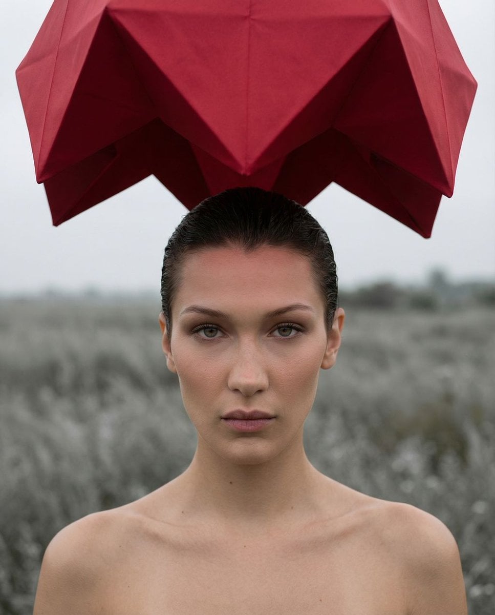Surreal Fashion Editorial Portrait preview