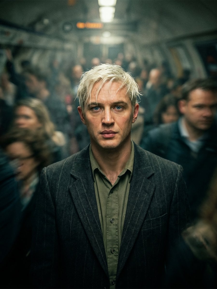 Cinematic Subway Portrait preview