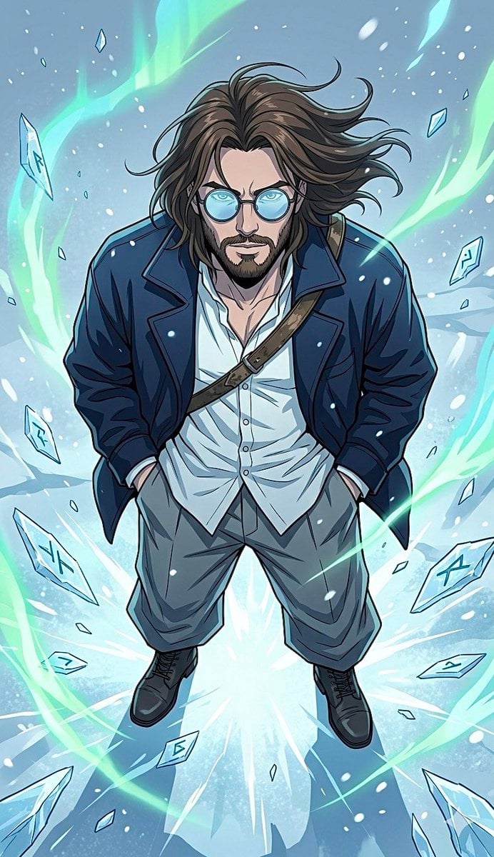 Anime Graphic Novel Man Illustration preview
