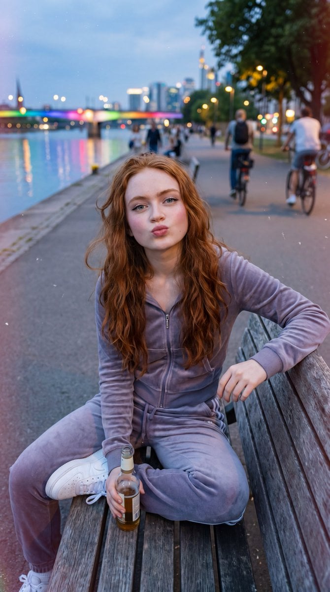 Realistic Redhead Lifestyle Portrait preview