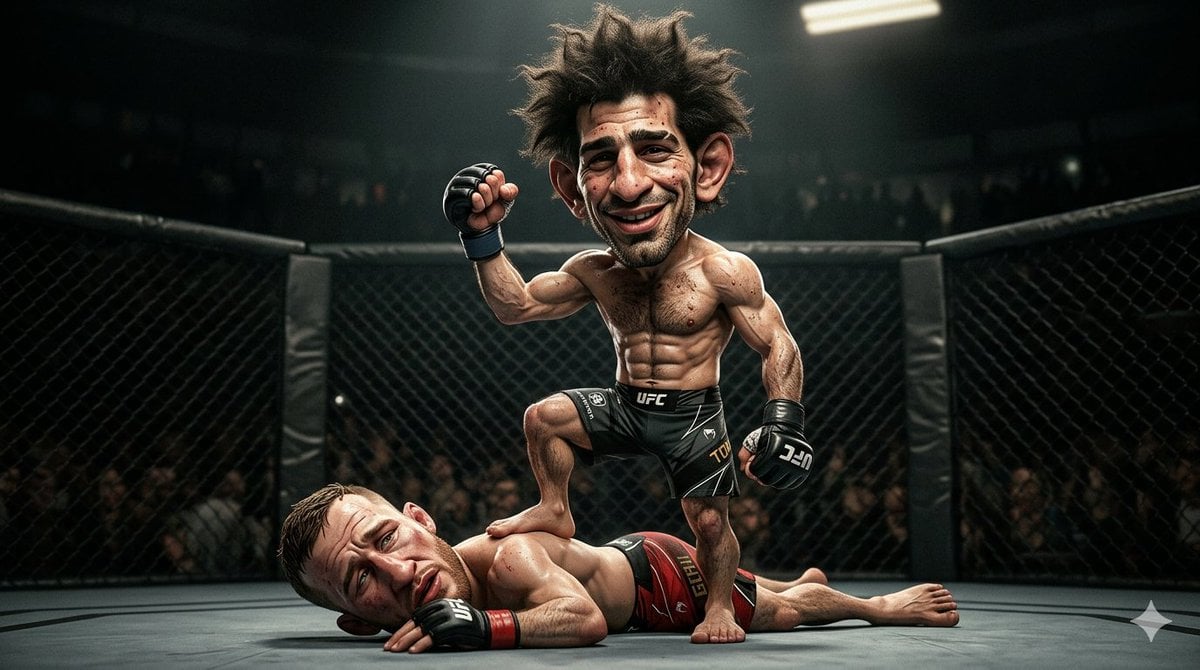 3D Caricature MMA Victory preview