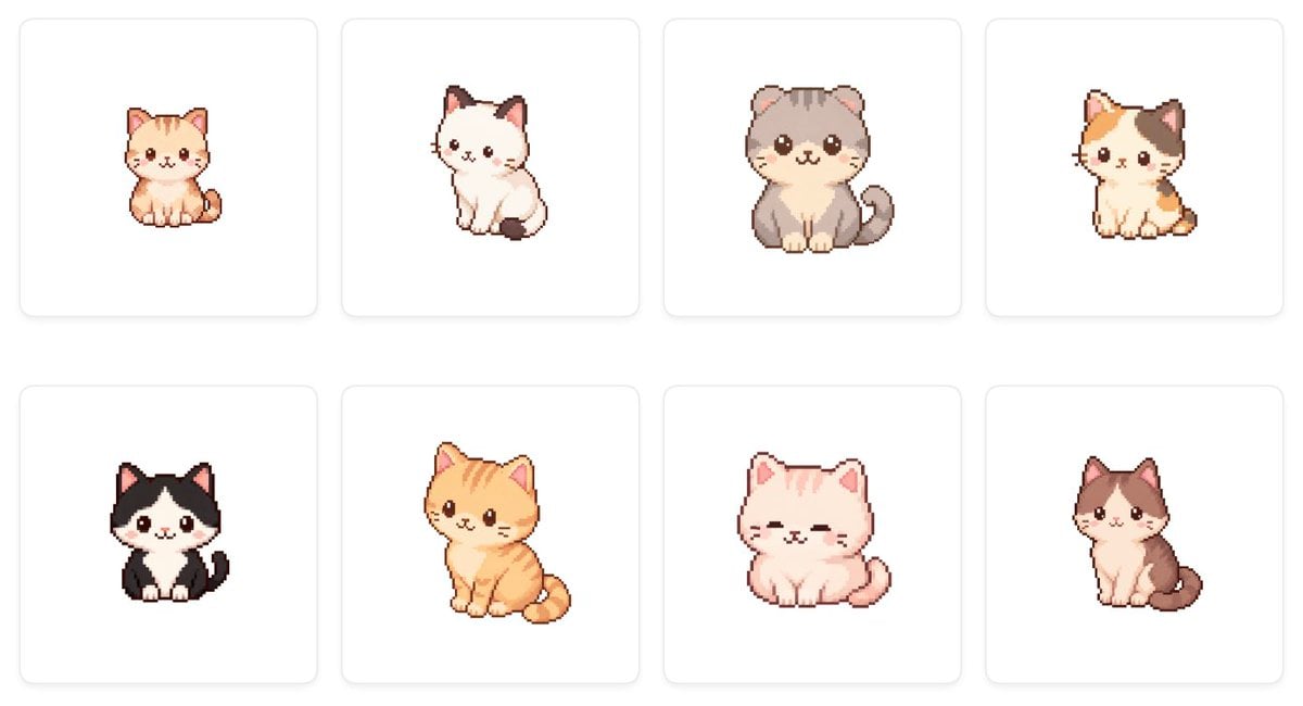 Cute Cat Character Concept preview