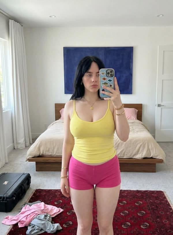 Candid Modern Bedroom Mirror Selfie preview