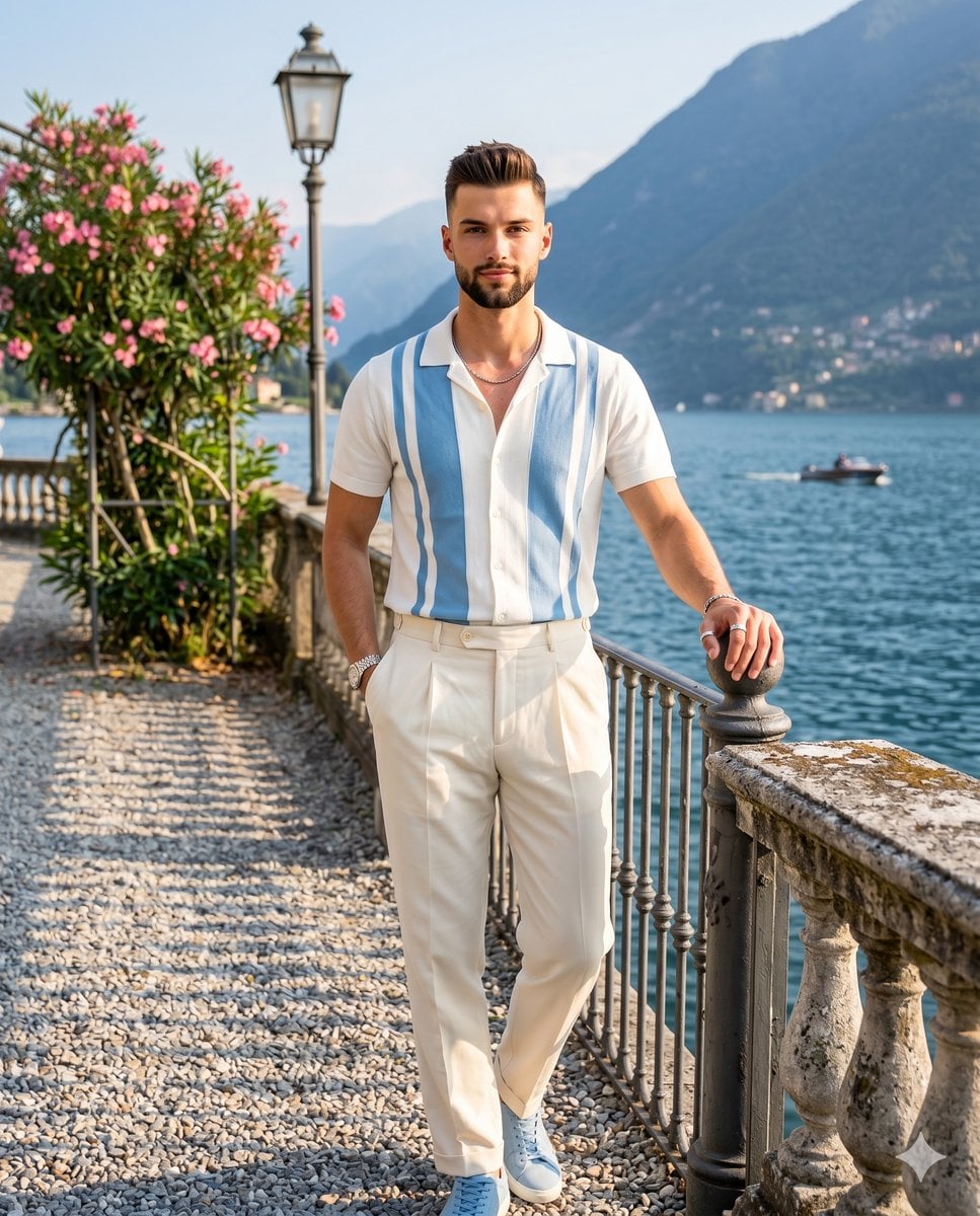 Athletic Man Lakeside Resort Wear Portrait preview