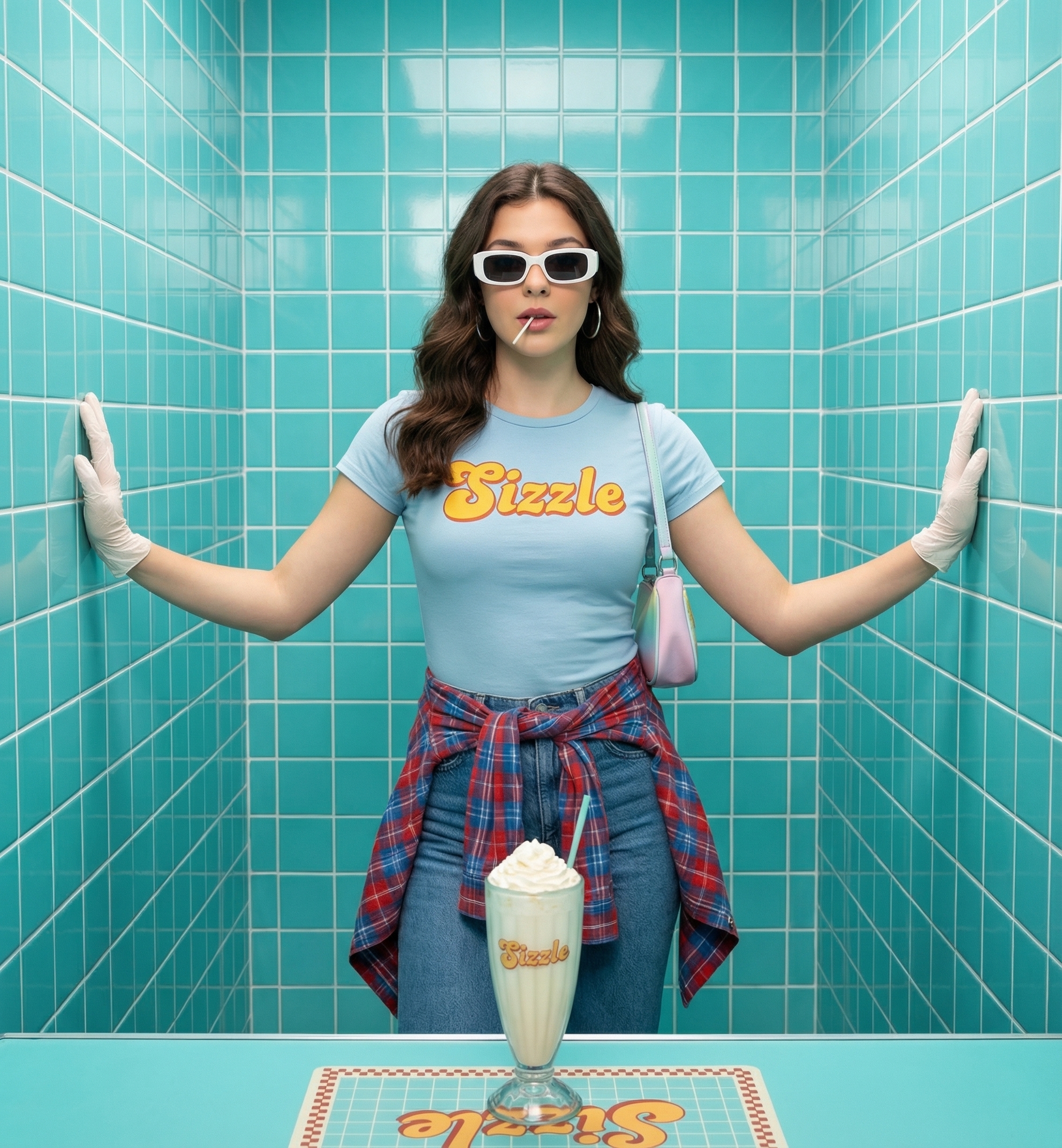 Sizzle Drink Pop-Art Retro Shoot example 1