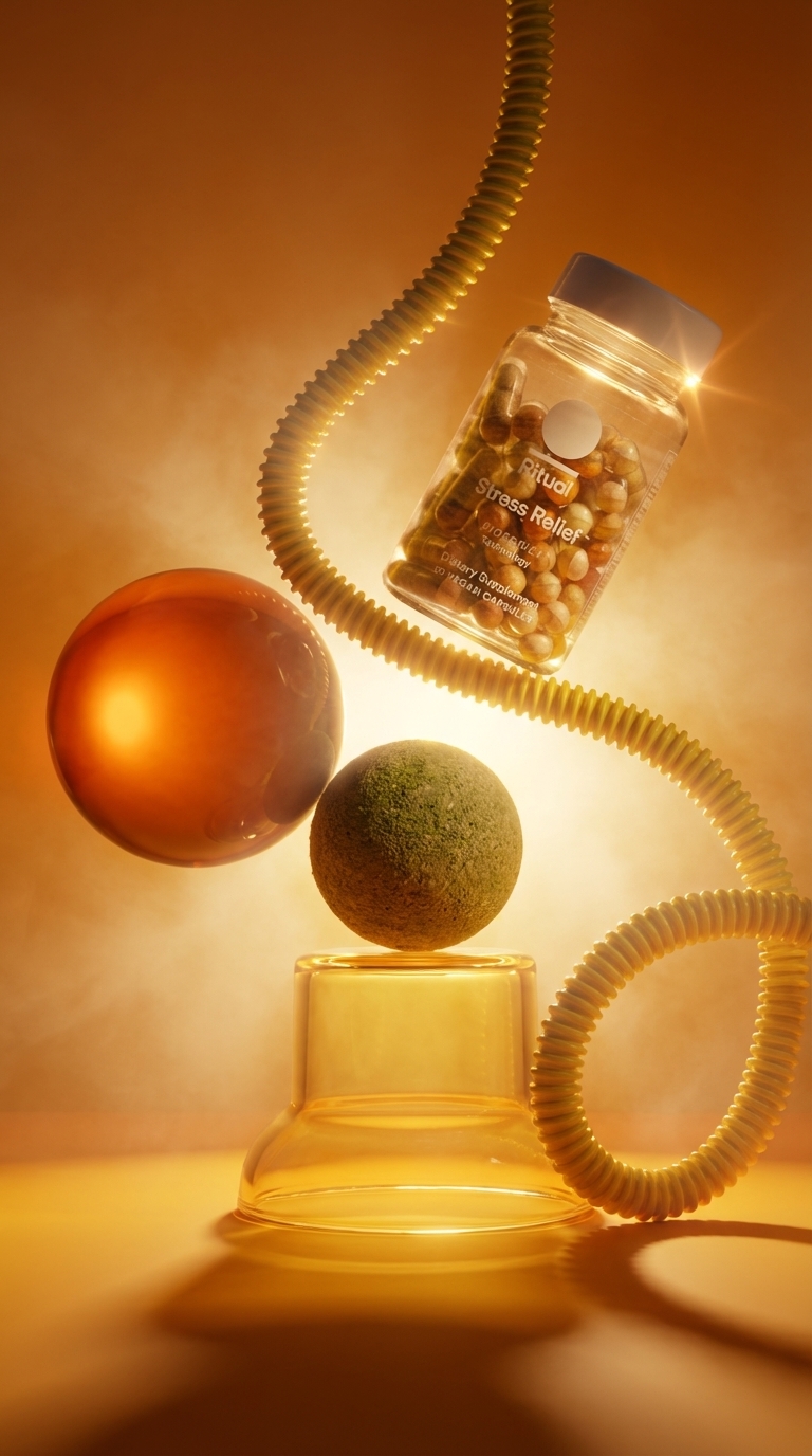 Abstract Wellness Product Showcase example 3