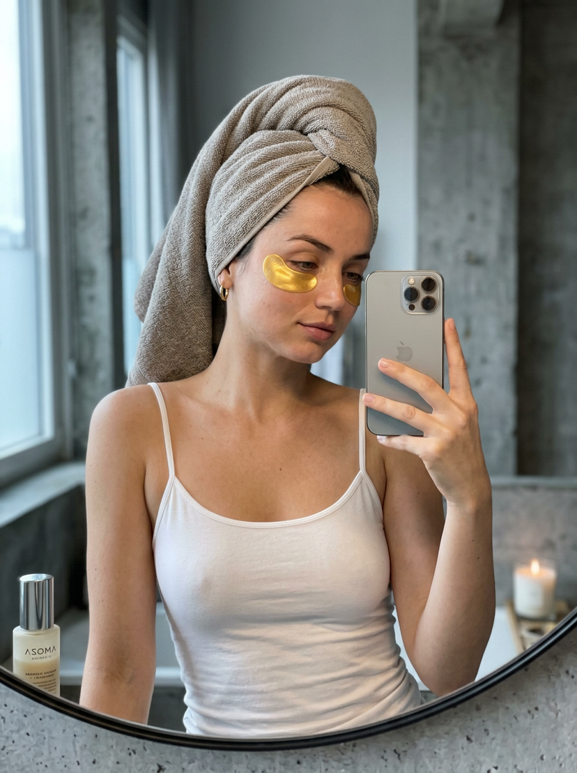 selfcare AI image template preview