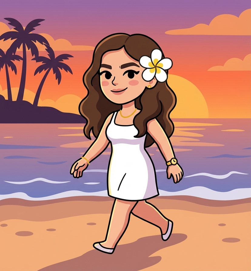 Hilda Cartoon Style Character AI image template preview