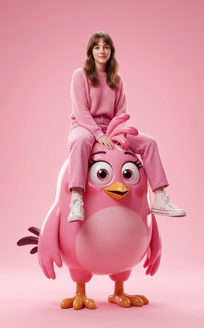 Cartoon Vibes Only - AI Image Template Preview