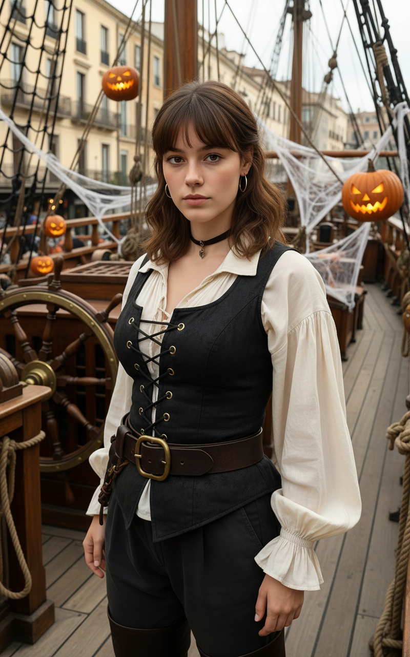 Halloween Costume Pirate - AI Image Template Preview