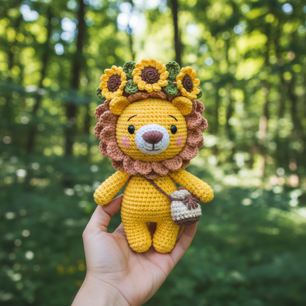 Crochet Animal - AI Image Template Preview
