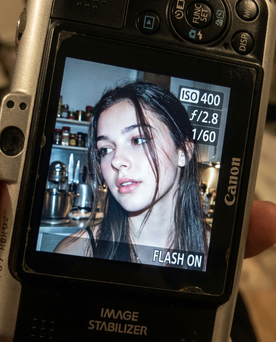 Digital Camera Frame Template - AI Image Template Preview