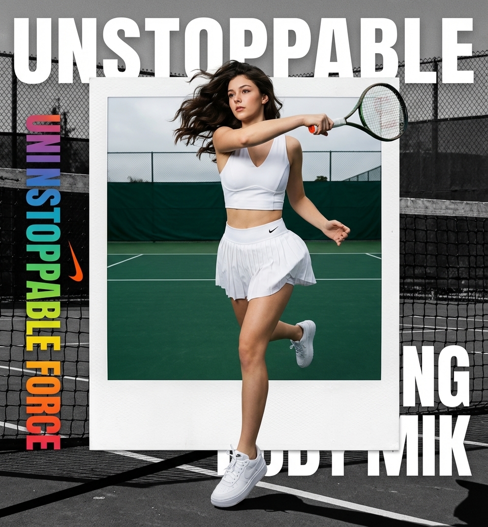 Nike Advertisement Post Template - AI Image Template Preview