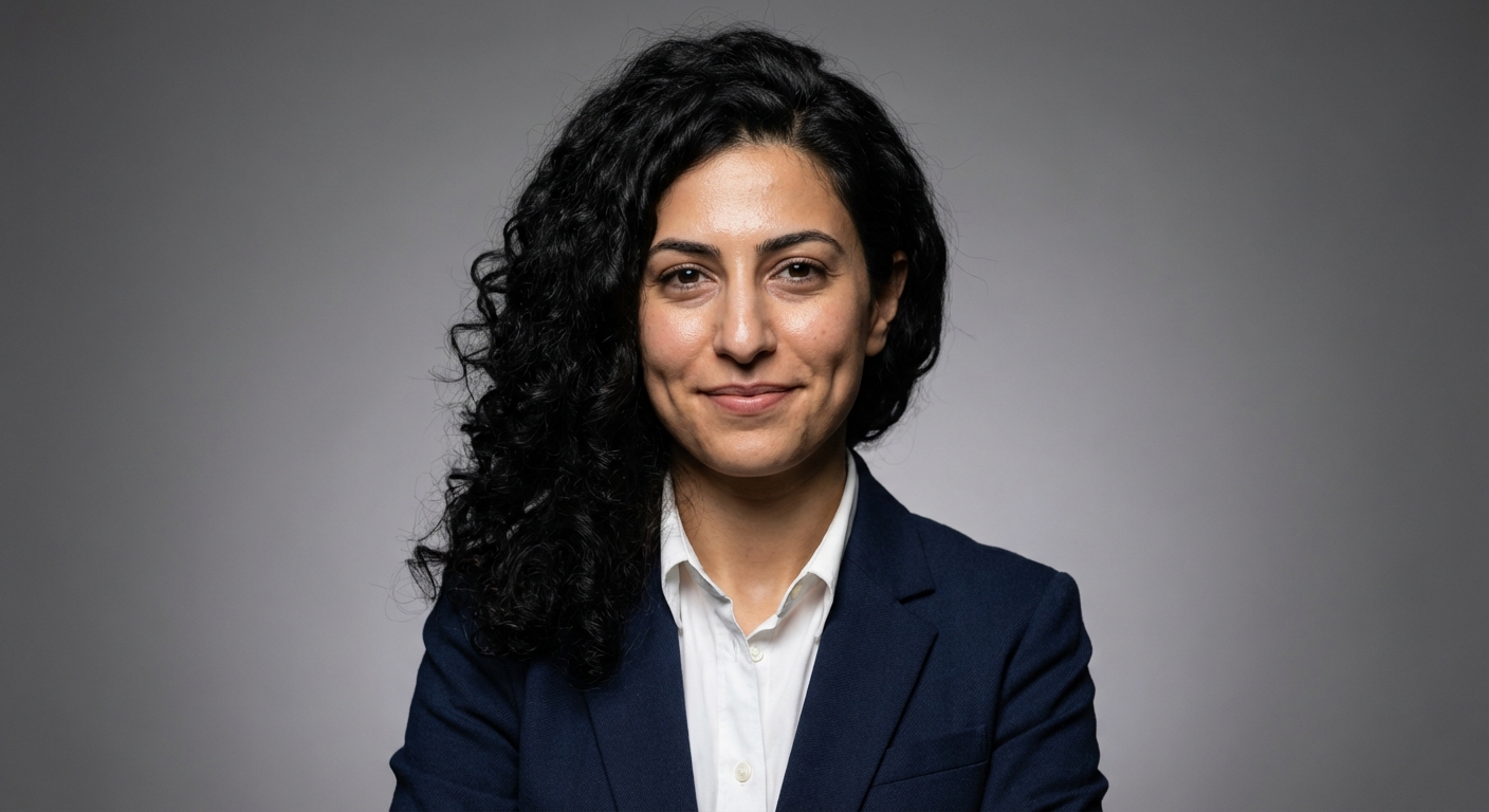 Formal headshot template - AI Image Template Preview