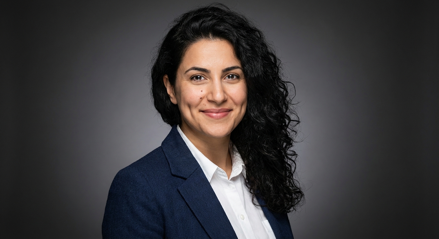 Formal headshot template example 2