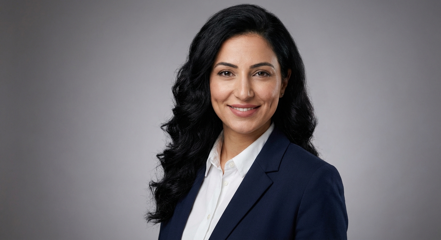 Formal headshot template example 1