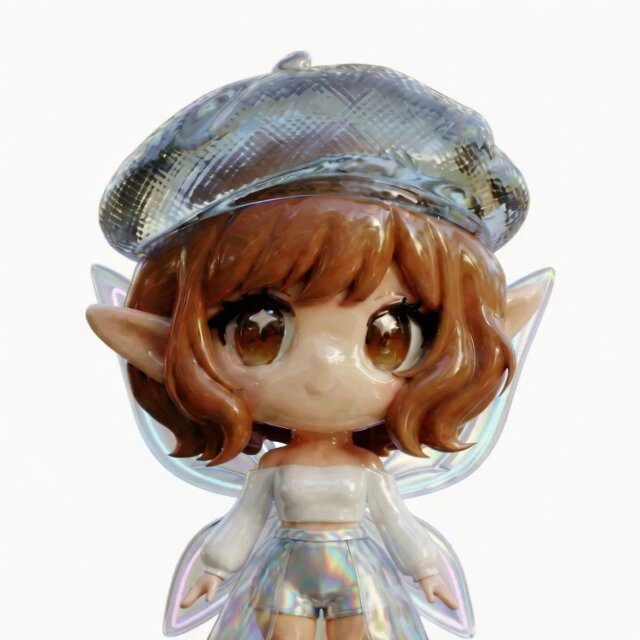 3D Glossy Fairy Animation - Seedance 2.5 AI template preview