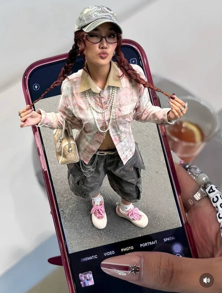 Phone Within a Phone - AI Image Template Preview