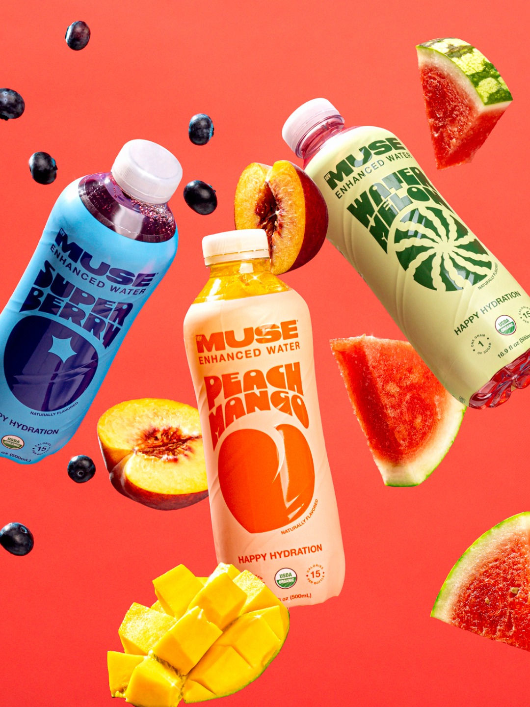 Vibrant Fruit Infusion Banner - AI Image Template Preview