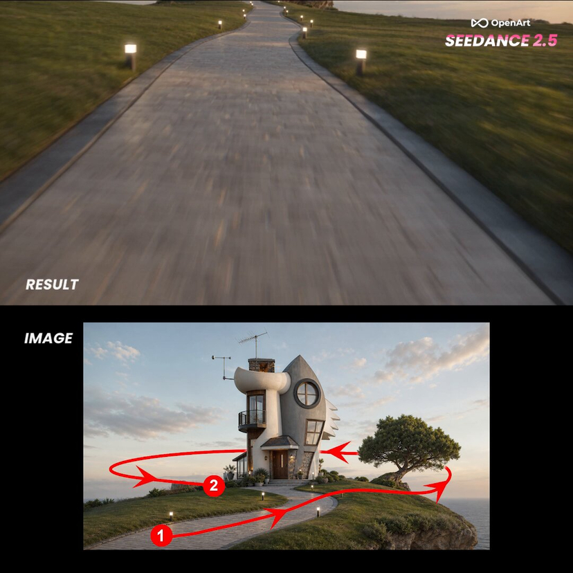 Cinematic FPV Drone Sequence - Seedance 2.5 AI template preview