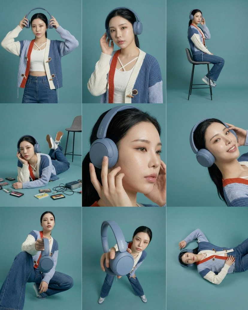 Product Storyboard Grid Photography AI image template preview