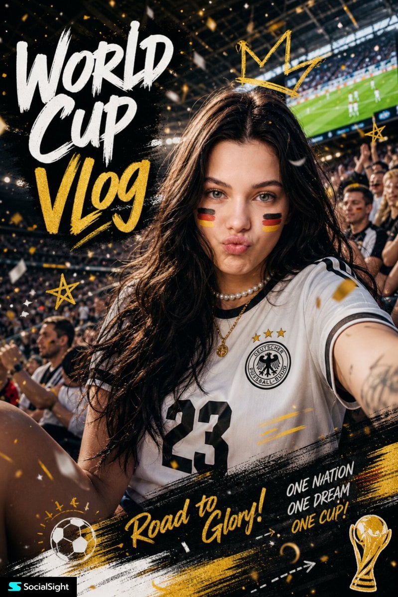 fifa-stadium-fan-portrait-poster - AI image template preview