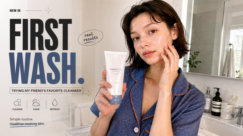 Realistic UGC Cleanser Review - Seedance 2.5 AI template preview
