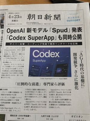 Realistic Japanese Newspaper Front Page preview