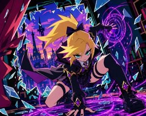 Dynamic Anime Magic Action Scene preview