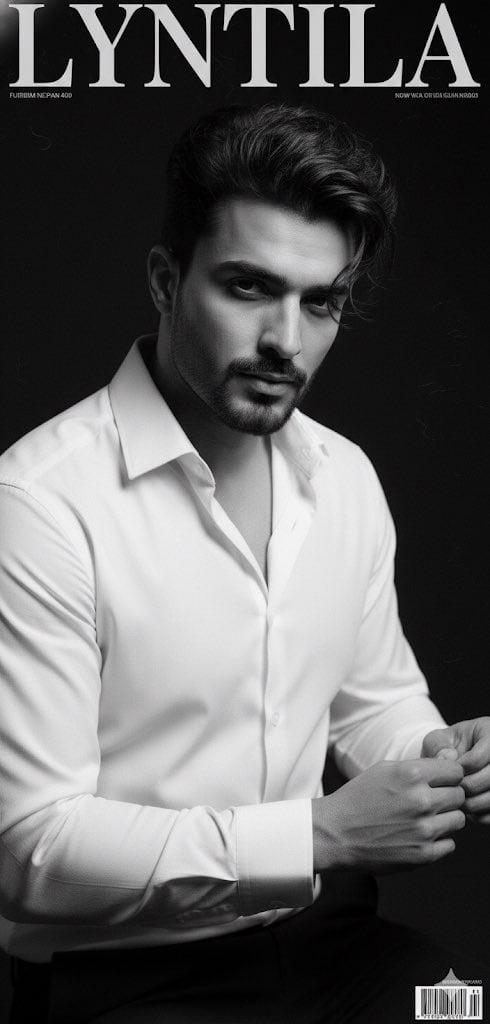 Editorial Magazine Cover Portrait preview