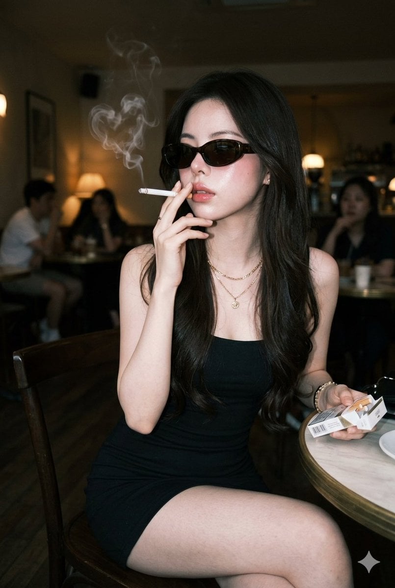 Digicam Aesthetic Nightlife Portrait preview