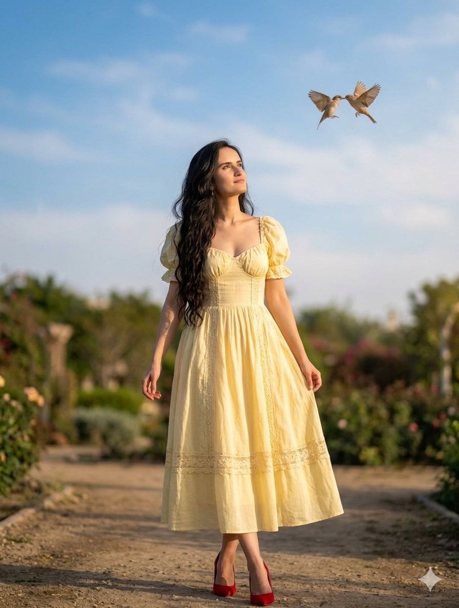 Romantic Whimsical Garden Portrait preview