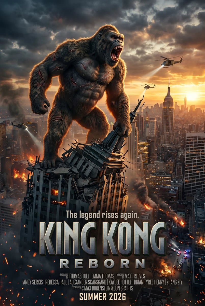 King Kong Reborn Movie Poster preview