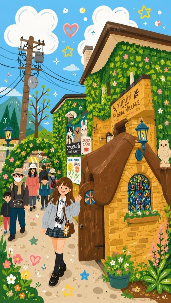 Decorative Folk Flat Illustration preview