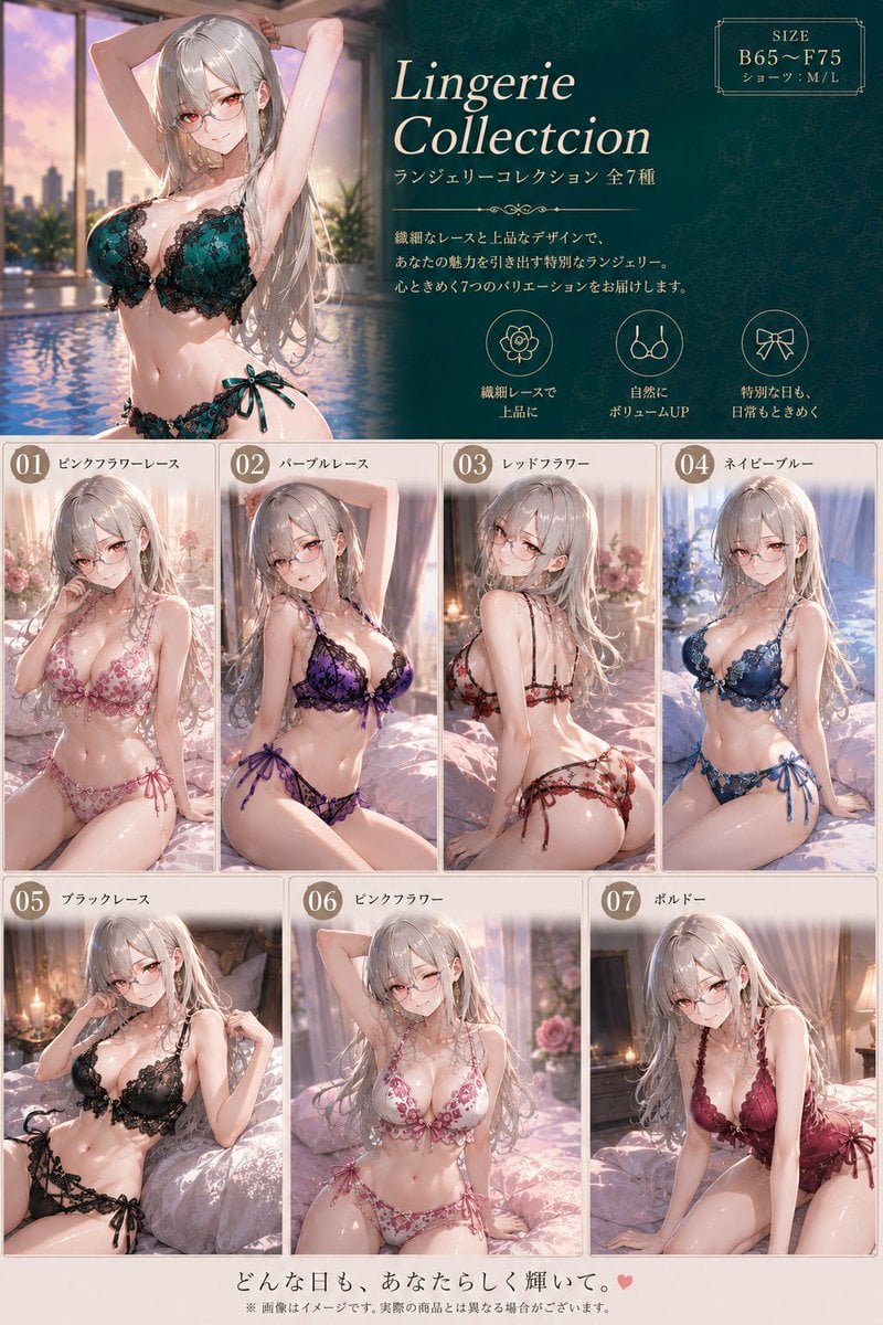 SFW Anime Catalog Illustration preview
