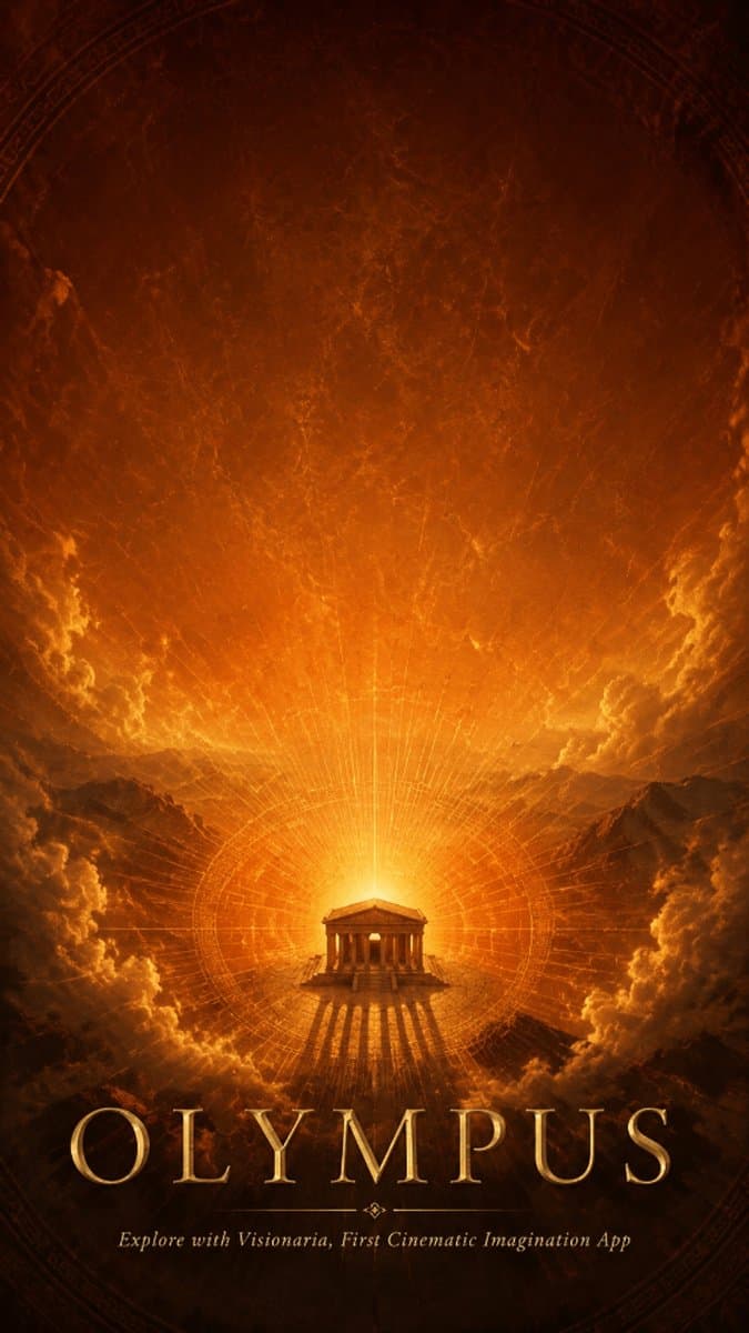 Cinematic Olympus Myth Poster preview
