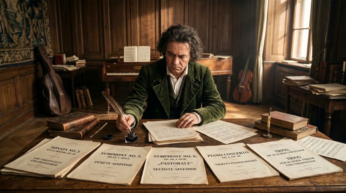 Beethoven Writing Symphonies preview