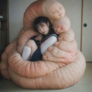 Schoolgirl in Organic Cocoon preview