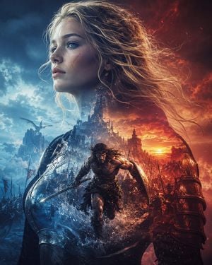 Epic Fantasy Battle Memory Poster preview