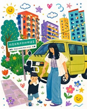 Whimsical Children's Storybook Illustration preview