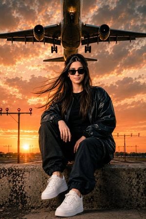 Cinematic White Streetwear Portrait preview