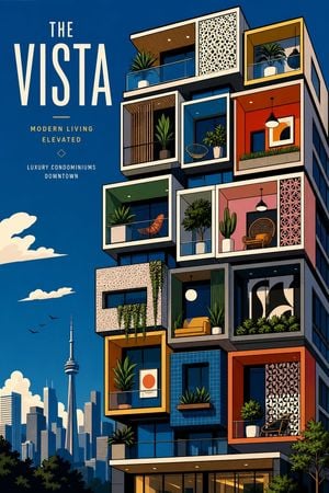 The Vista Modular Condo Poster preview