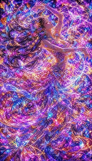 Neon Butterfly Fairy Dancer preview