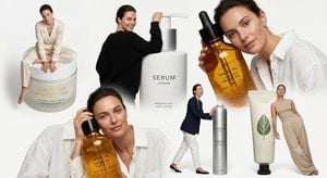 Luxury Skincare Editorial Collage preview