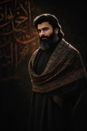 Cinematic Muslim Woman Portrait preview