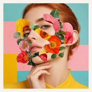 Surreal Fashion Magazine Editorial Collage preview