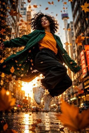 Urban Cinematic Fashion Portrait preview