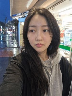 Rainy Convenience Store Selfie preview